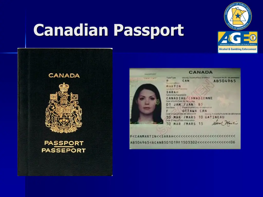 canadian passport