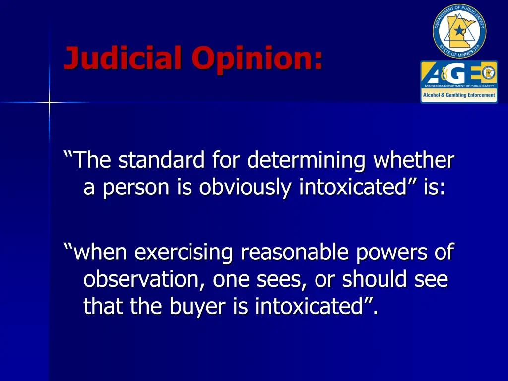 judicial opinion