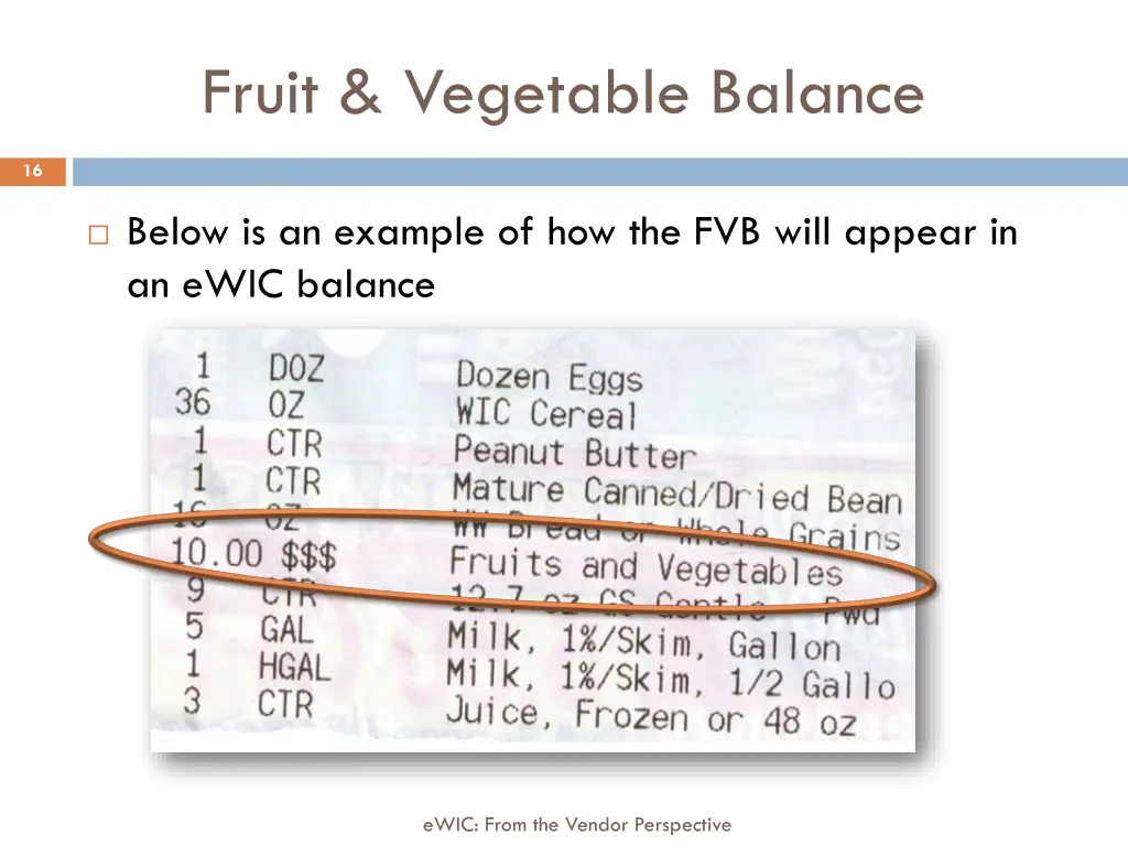 fruit vegetable balance