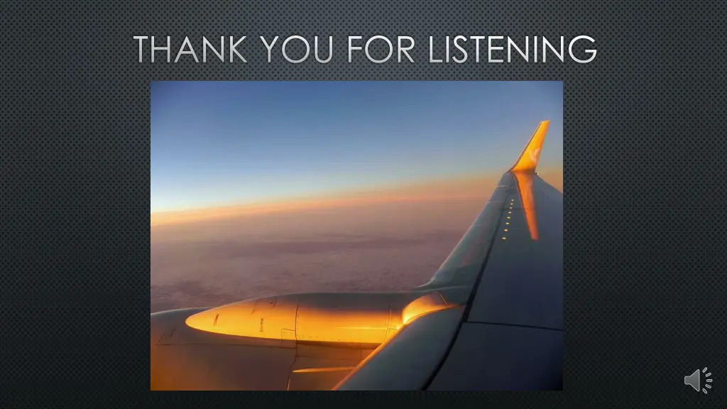 thank you for listening