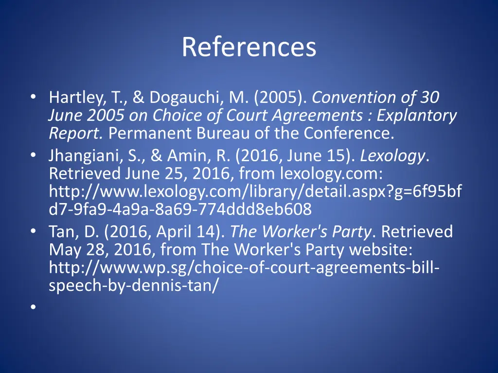 references