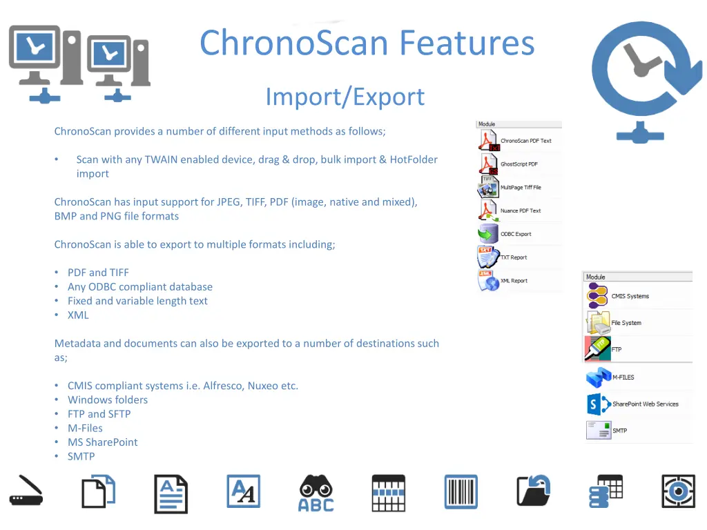 chronoscan features 12