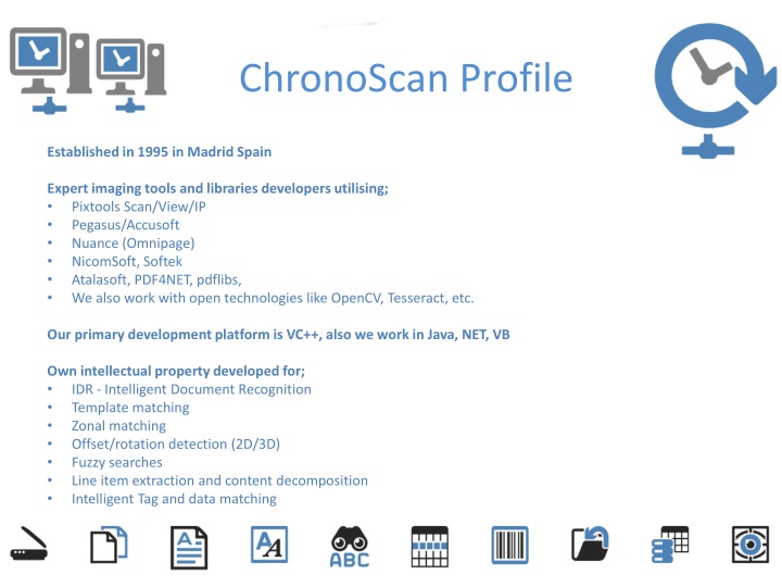 chronoscan profile