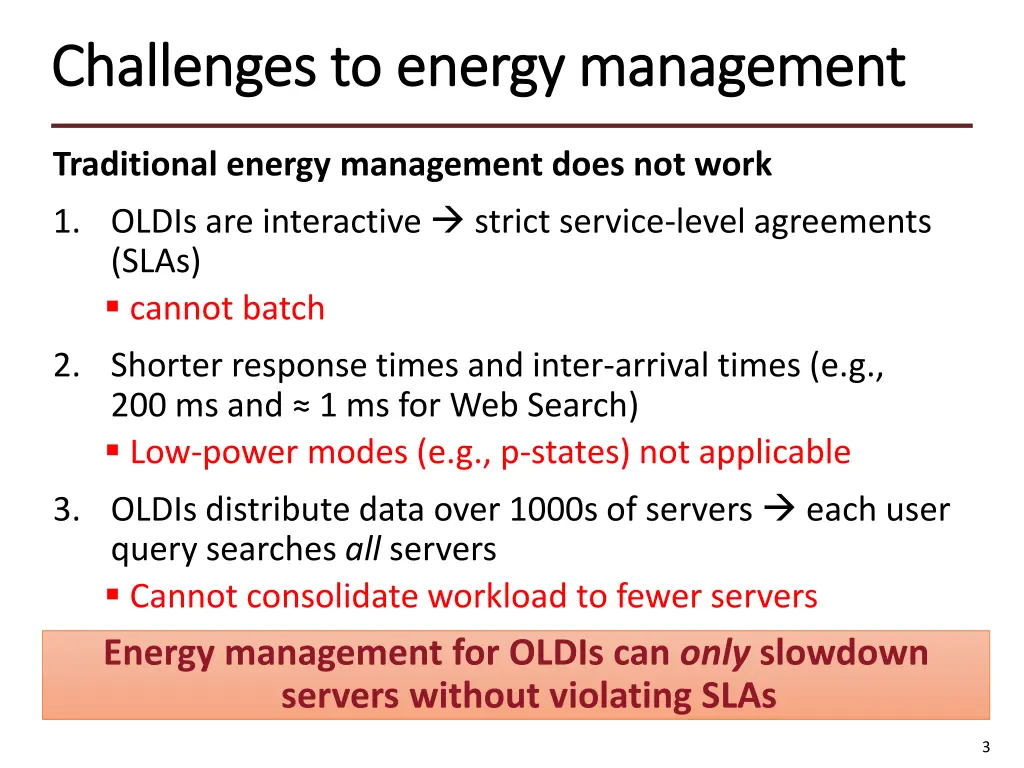 challenges to energy management challenges