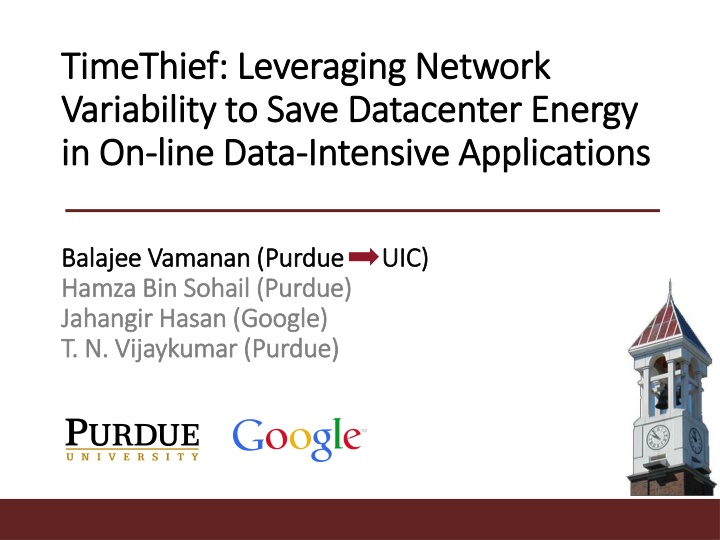 timethief leveraging network timethief leveraging