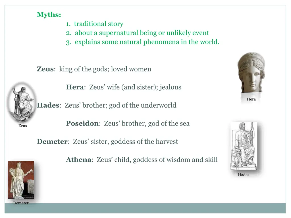 myths