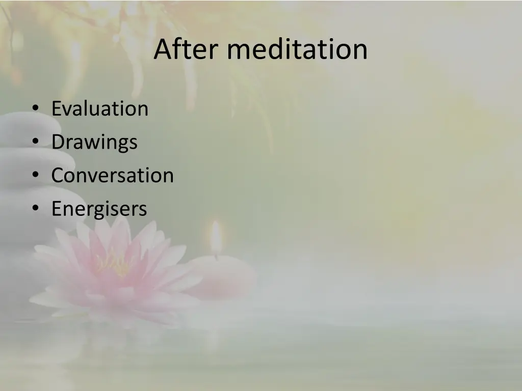 after meditation 1