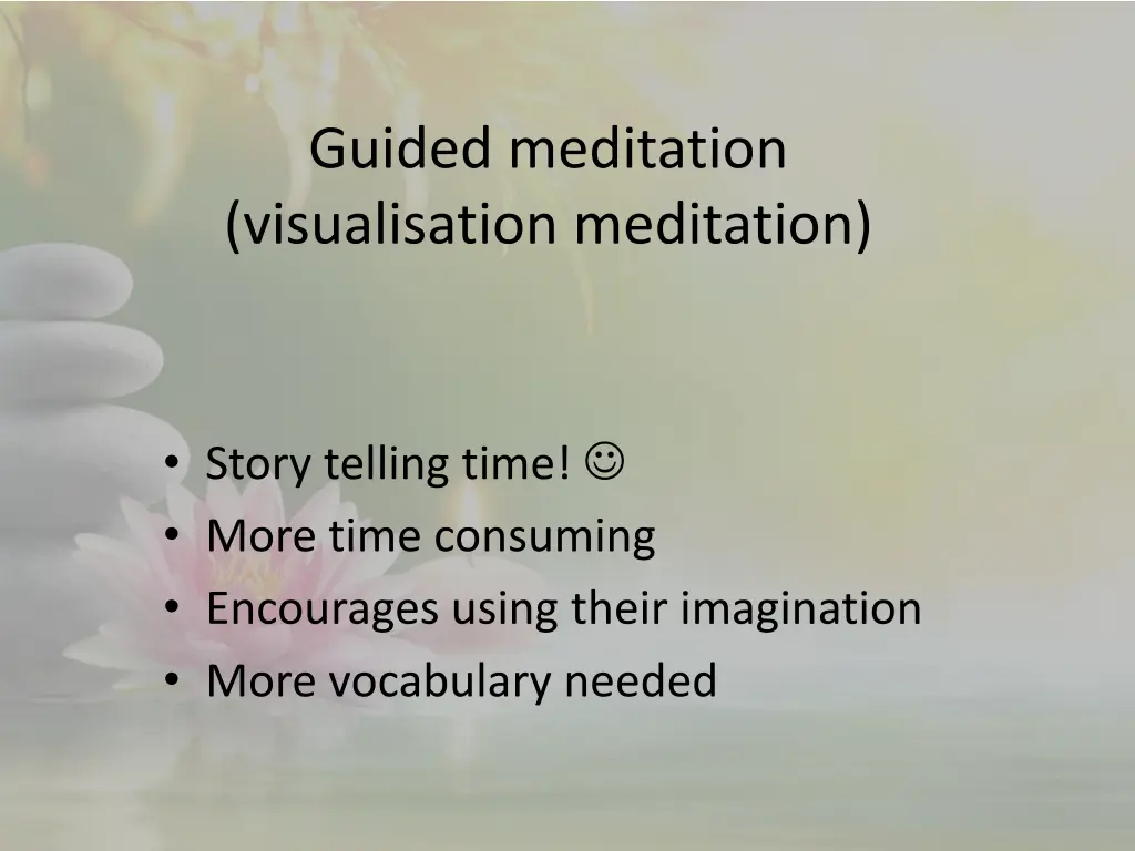 guided meditation visualisation meditation