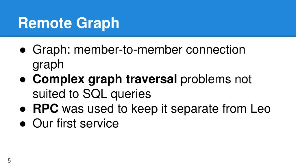 remote graph