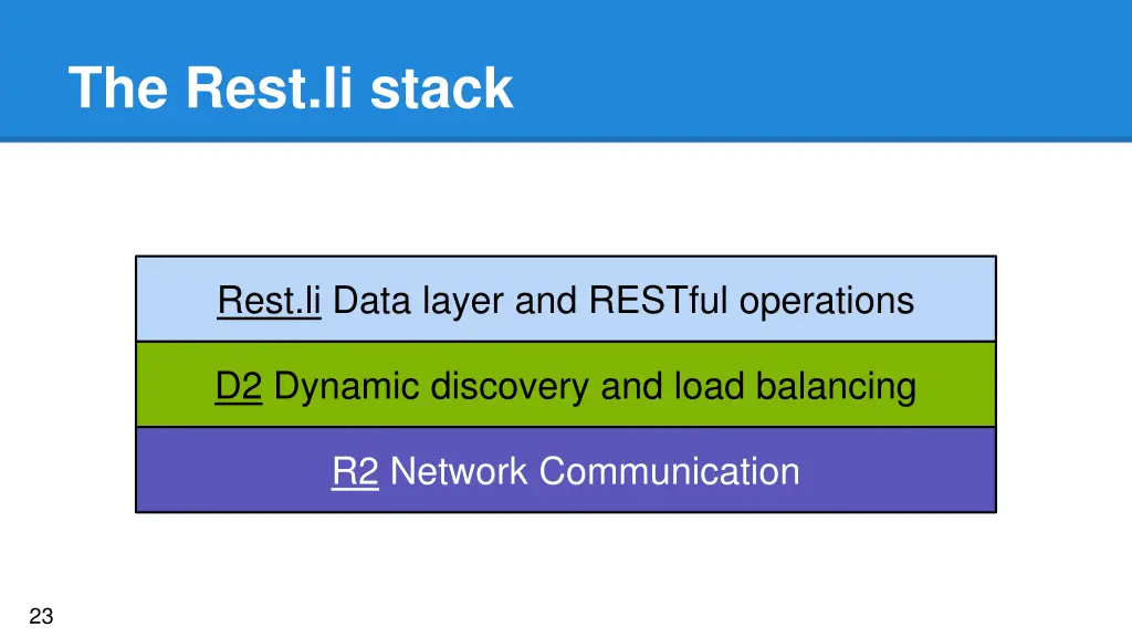 the rest li stack