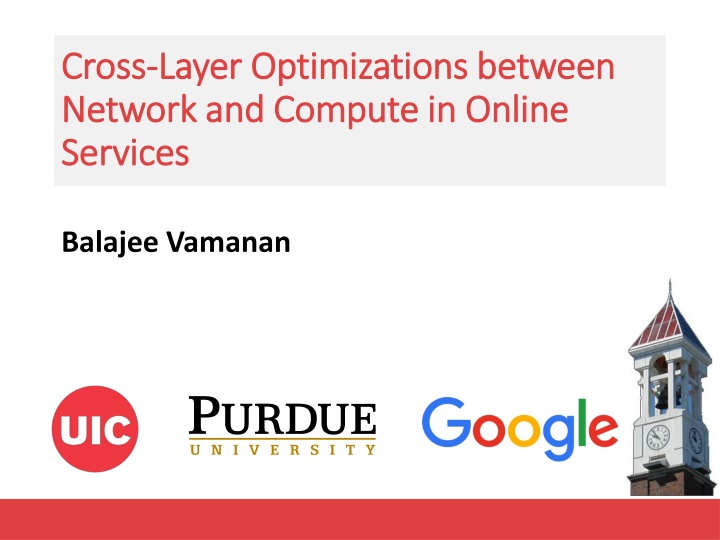 cross cross layer optimizations between layer