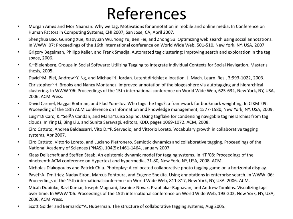 references