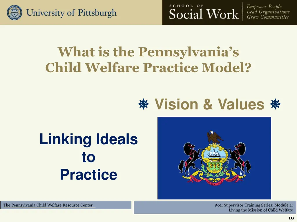 what is the pennsylvania s child welfare practice