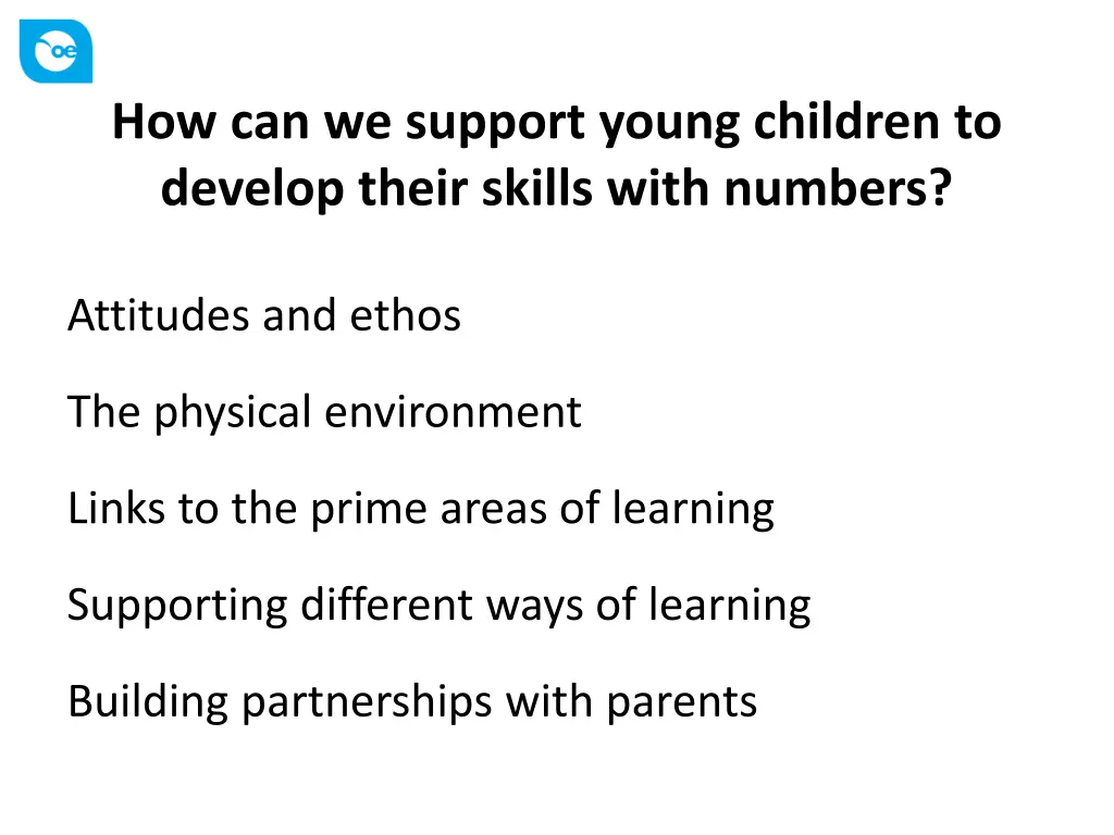 how can we support young children to develop