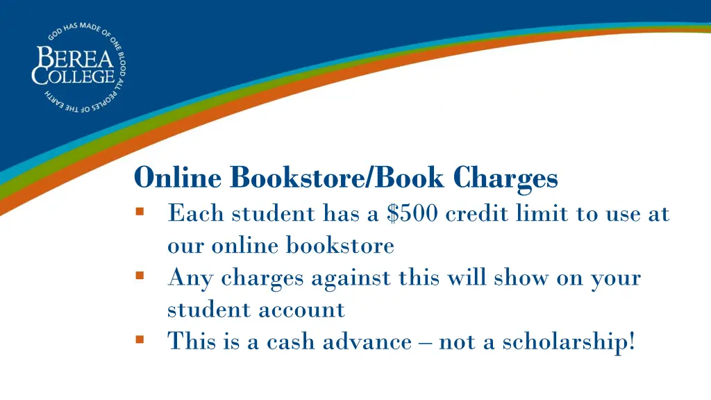 online bookstore book charges each student