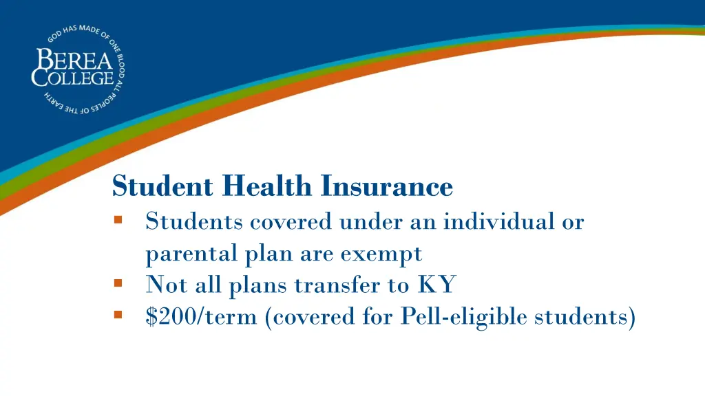 student health insurance students covered under