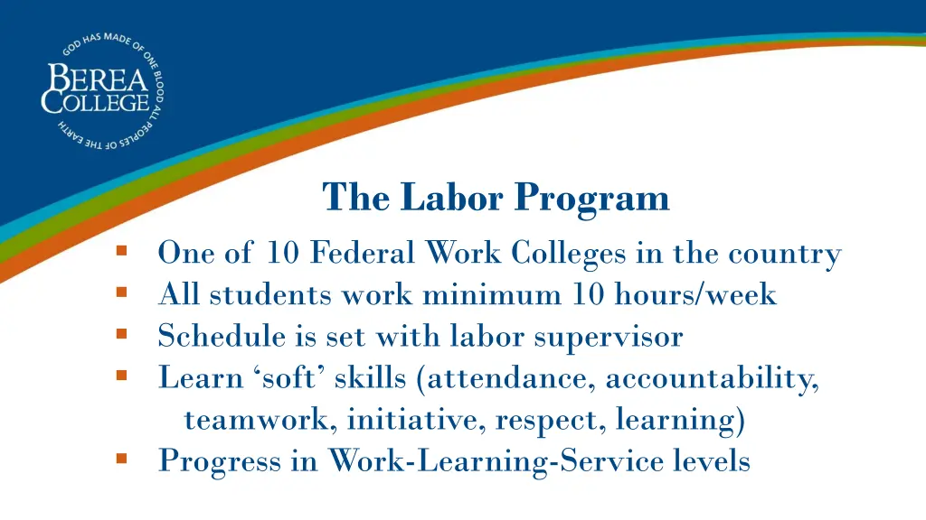 the labor program