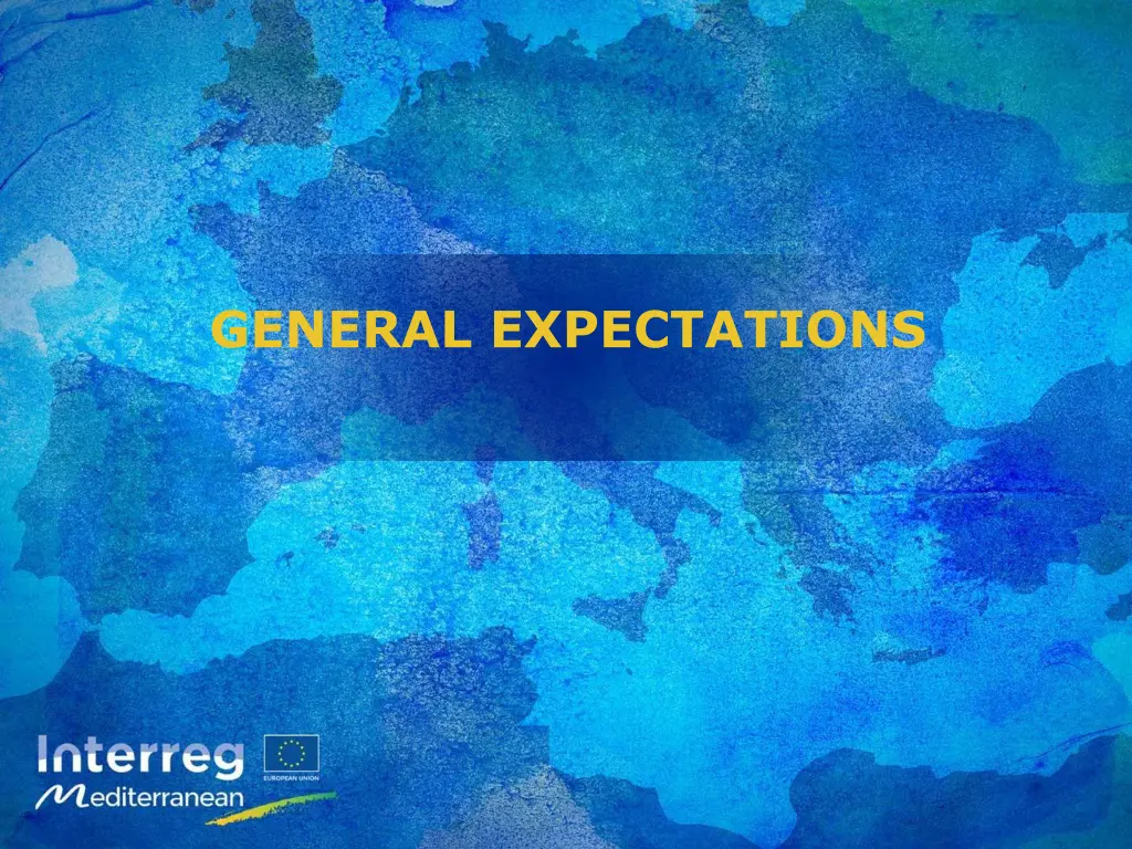 general expectations