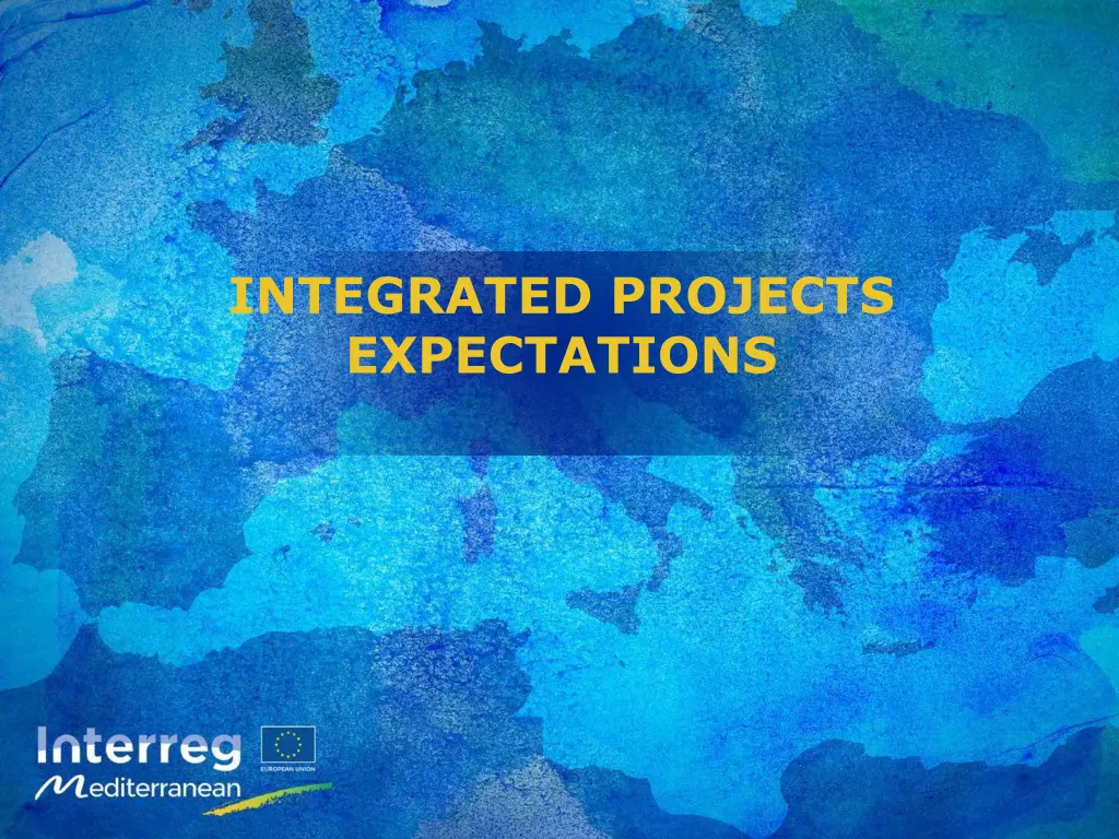 integrated projects expectations