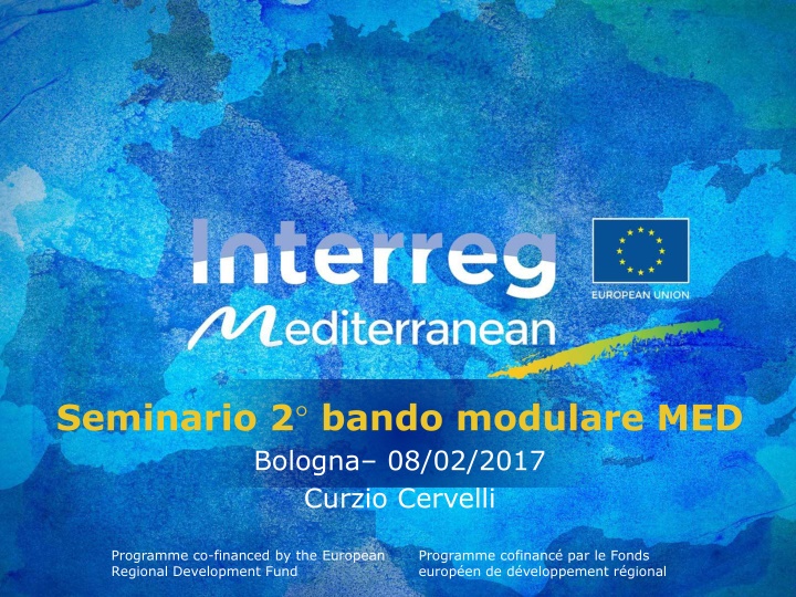 seminario 2 bando modulare med bologna 08 02 2017