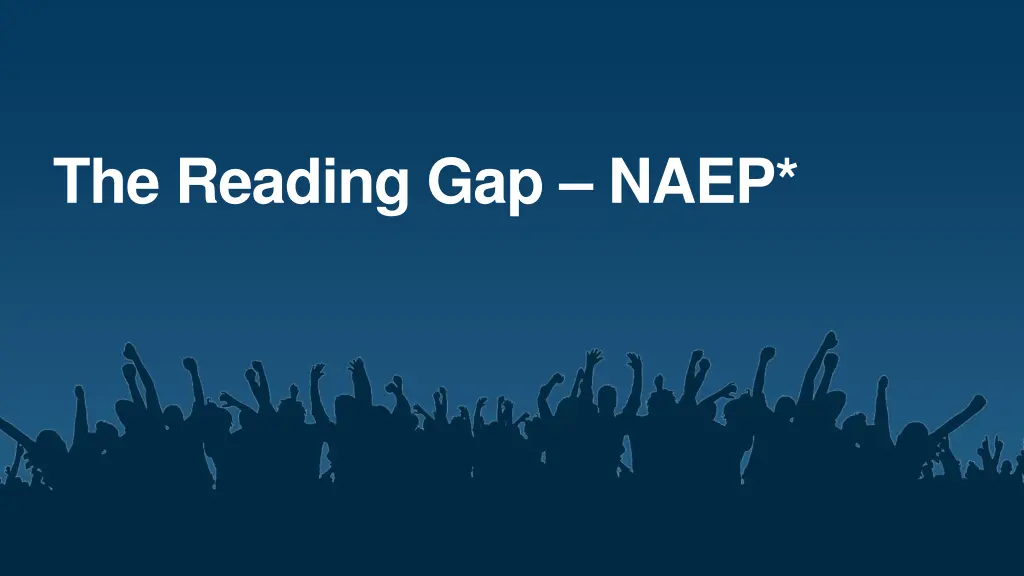 the reading gap naep