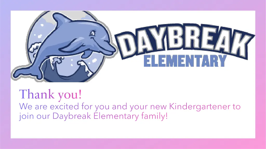 daybreak elementary