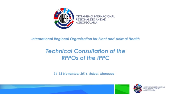 international regional organization for plant