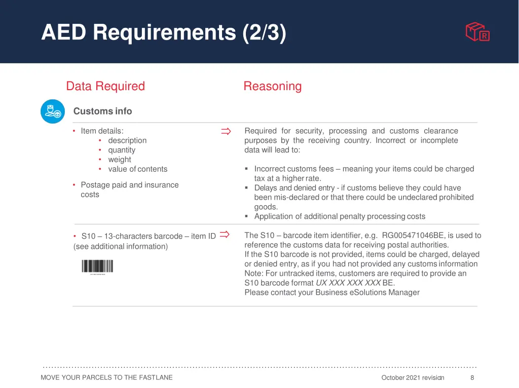 aed requirements 2 3