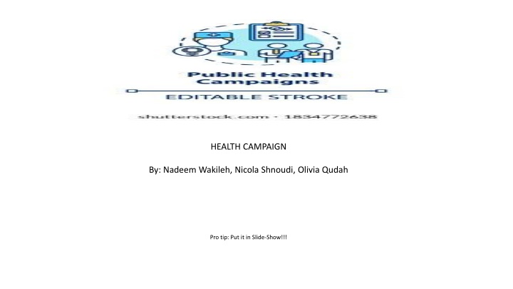 health campaign