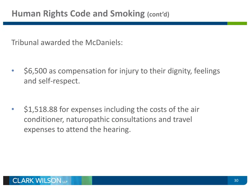 human rights code and smoking cont d 2