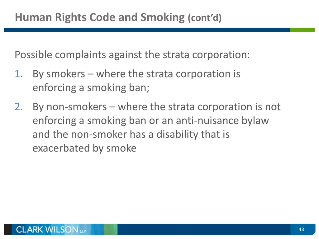 human rights code and smoking cont d 5