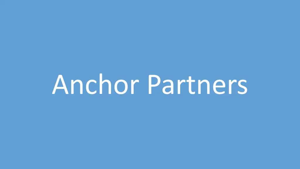 anchor partners