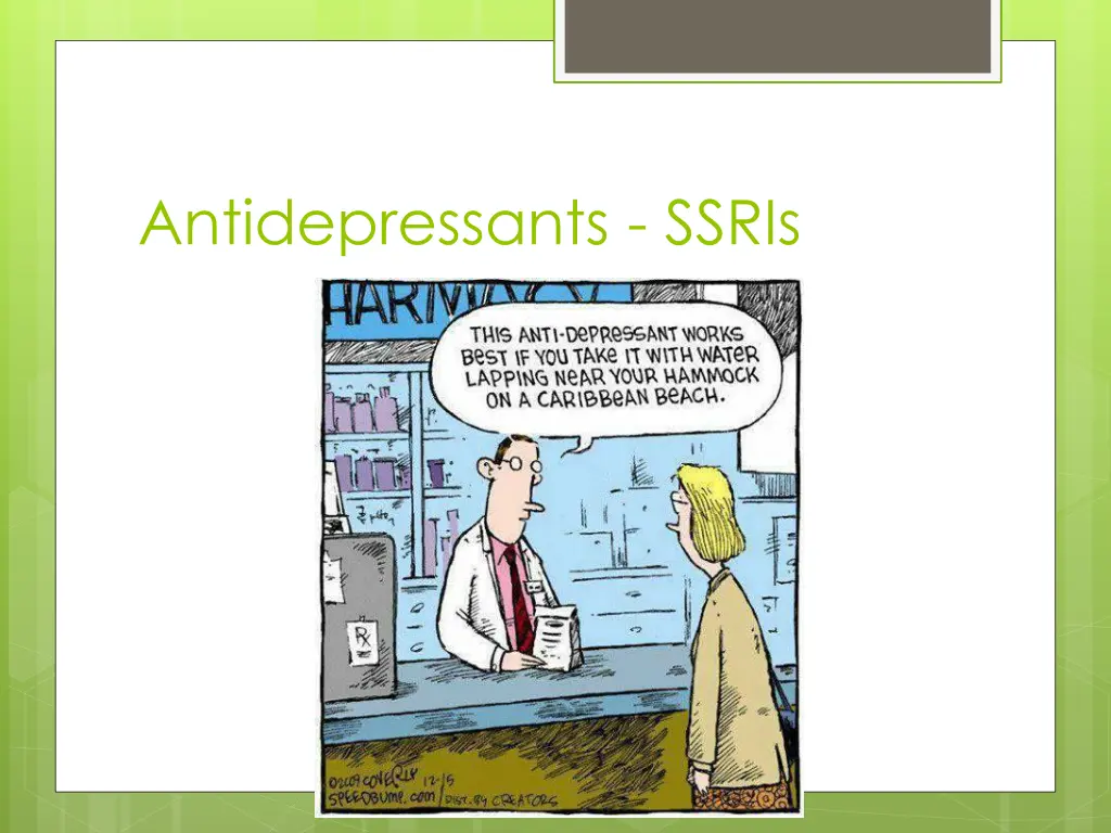 antidepressants ssris