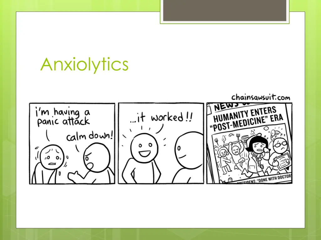 anxiolytics