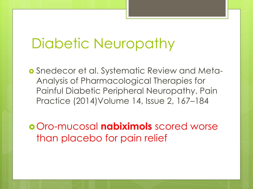 diabetic neuropathy