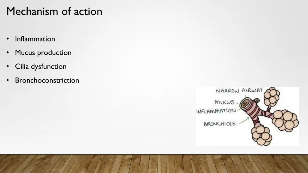 mechanism of action