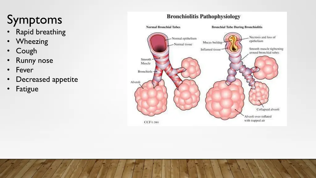 symptoms rapid breathing wheezing cough runny