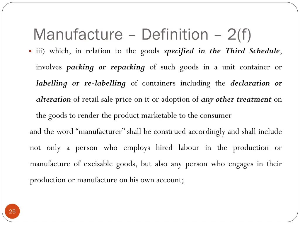 manufacture definition 2 f 1