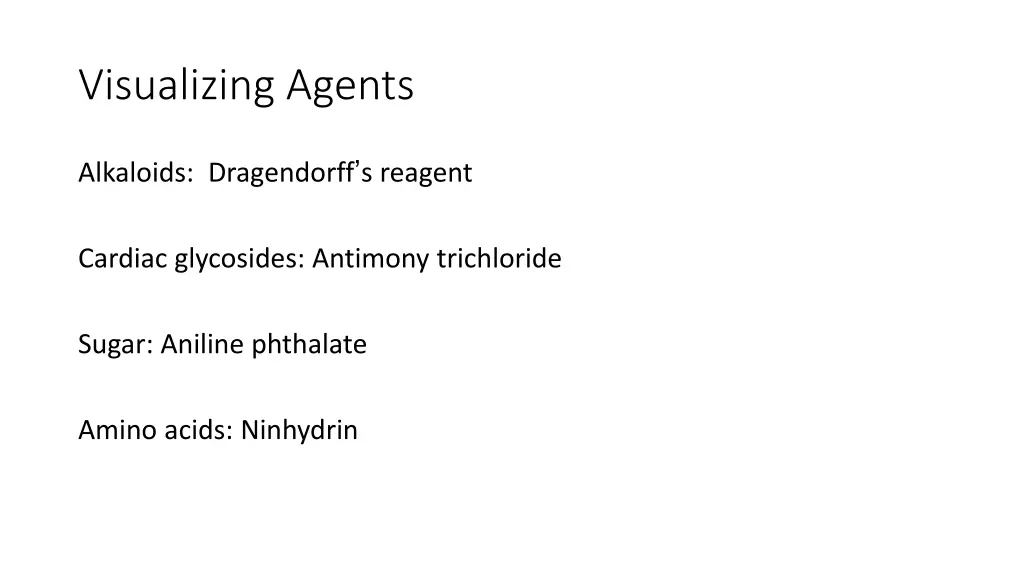 visualizing agents