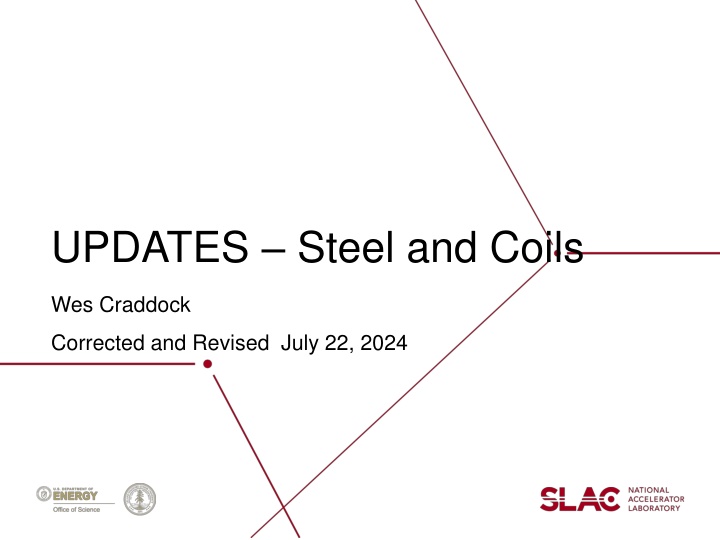 updates steel and coils