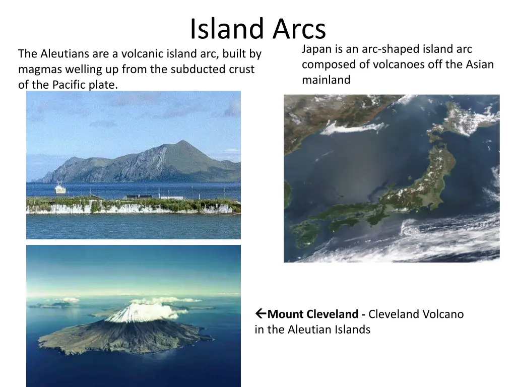 island arcs 1