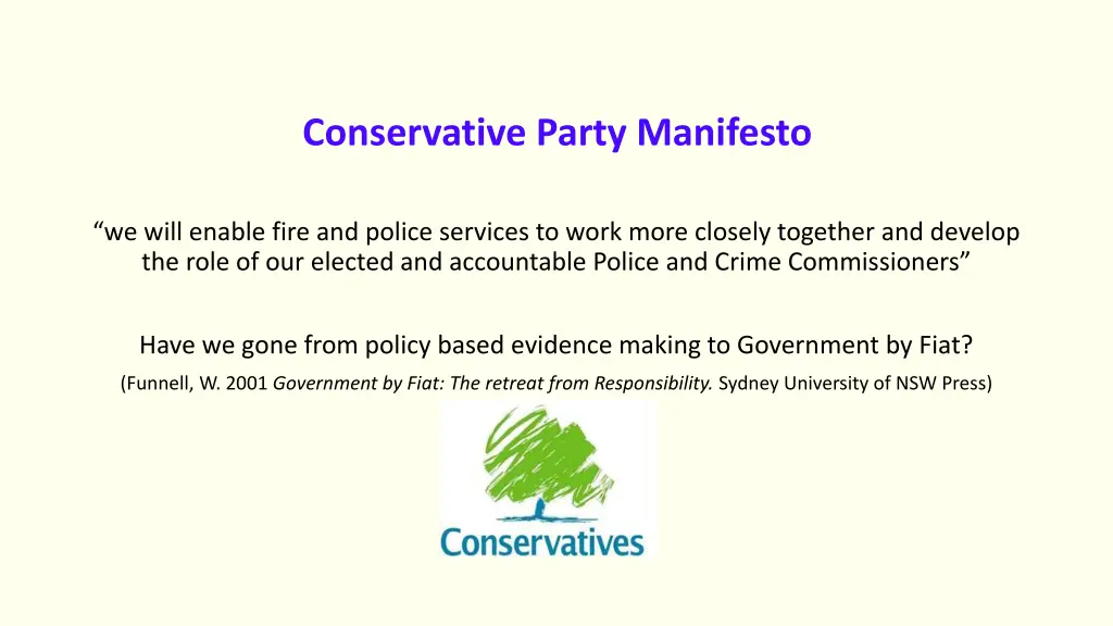 conservative party manifesto