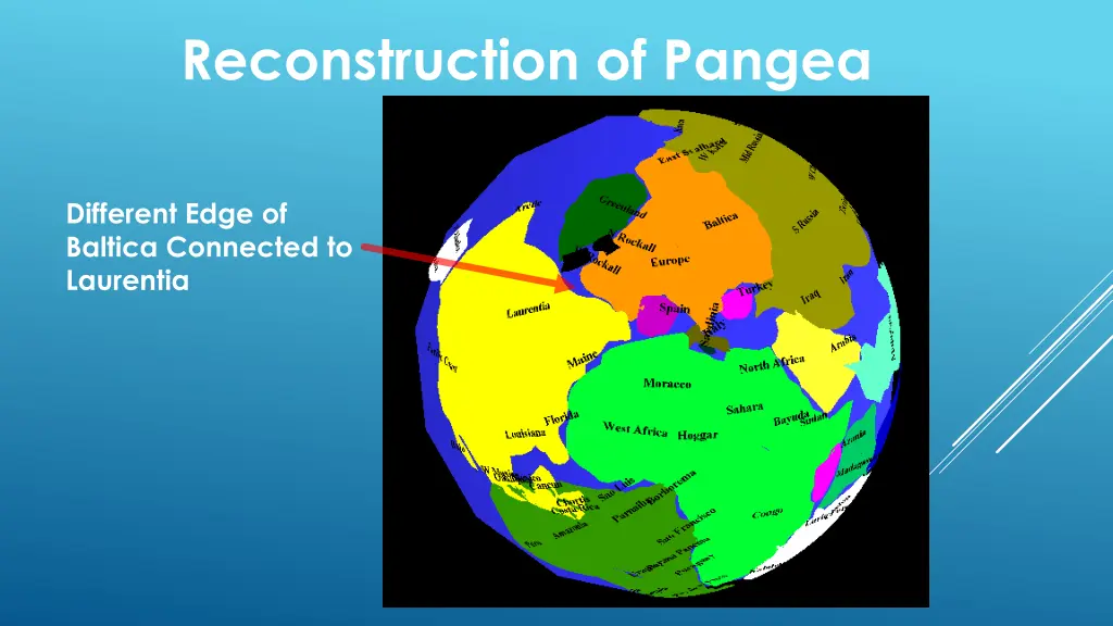 reconstruction of pangea