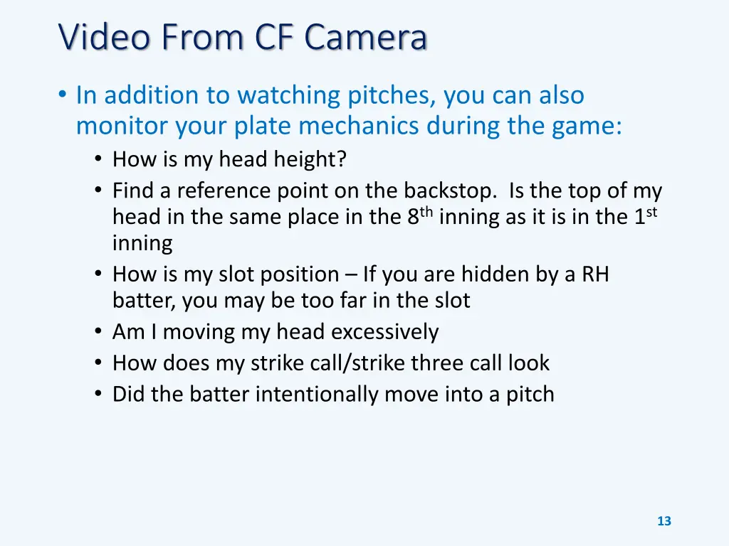 video from cf camera 1