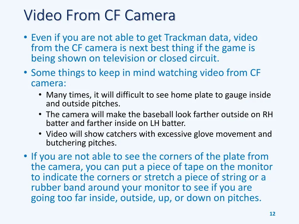 video from cf camera