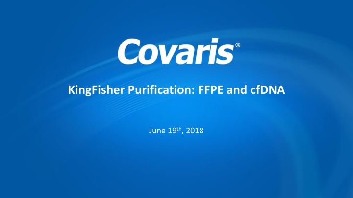 kingfisher purification ffpe and cfdna