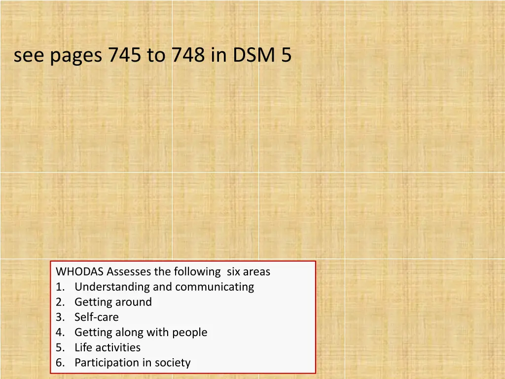 see pages 745 to 748 in dsm 5