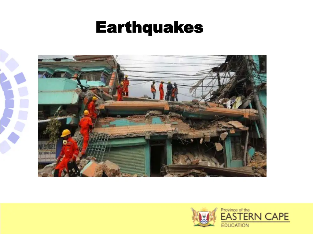 earthquakes earthquakes