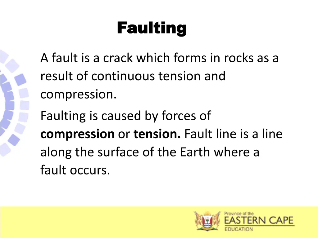 faulting faulting