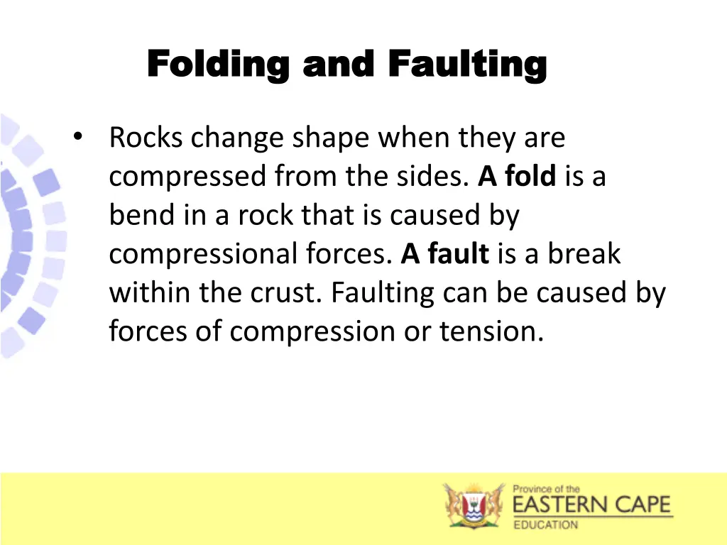 folding and faulting folding and faulting